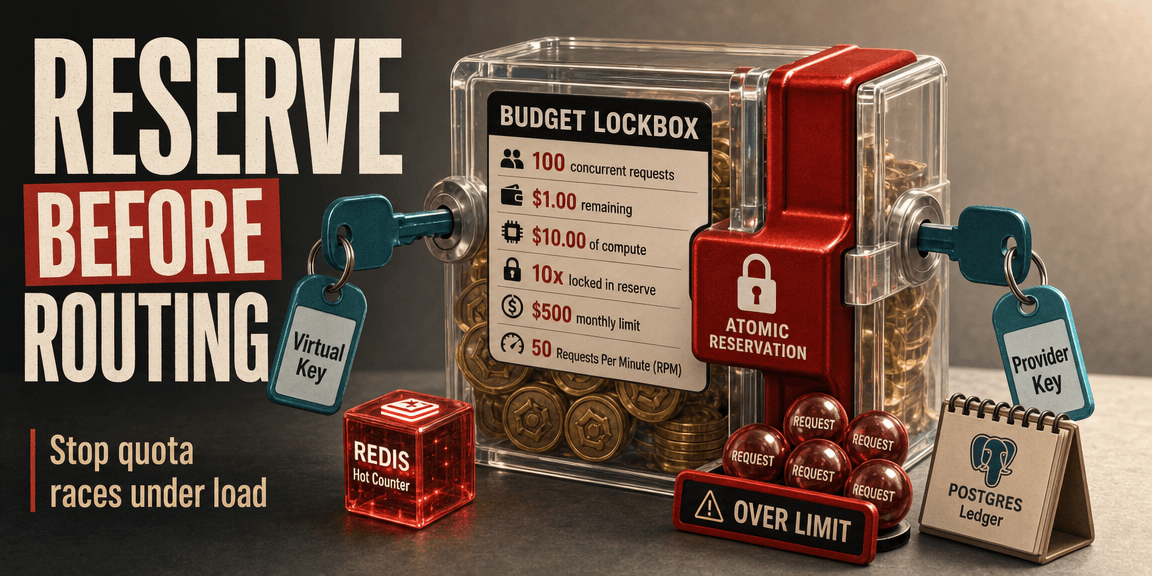Architecting AI Gateway Budgets: Virtual Keys, Provider Keys, and Distributed Quota Enforcement