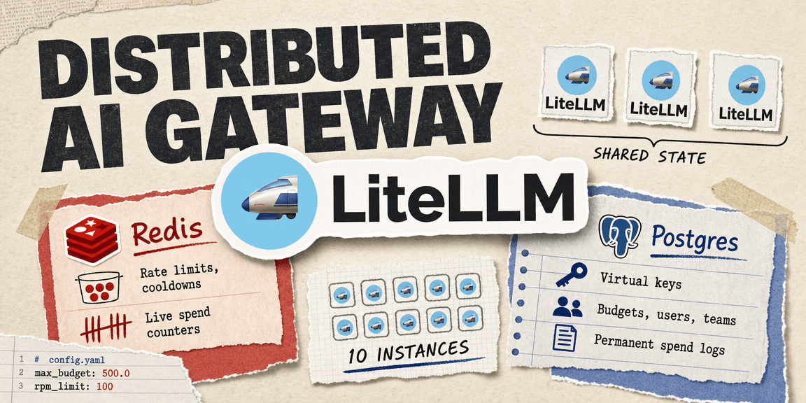 LiteLLM as a Distributed AI Gateway