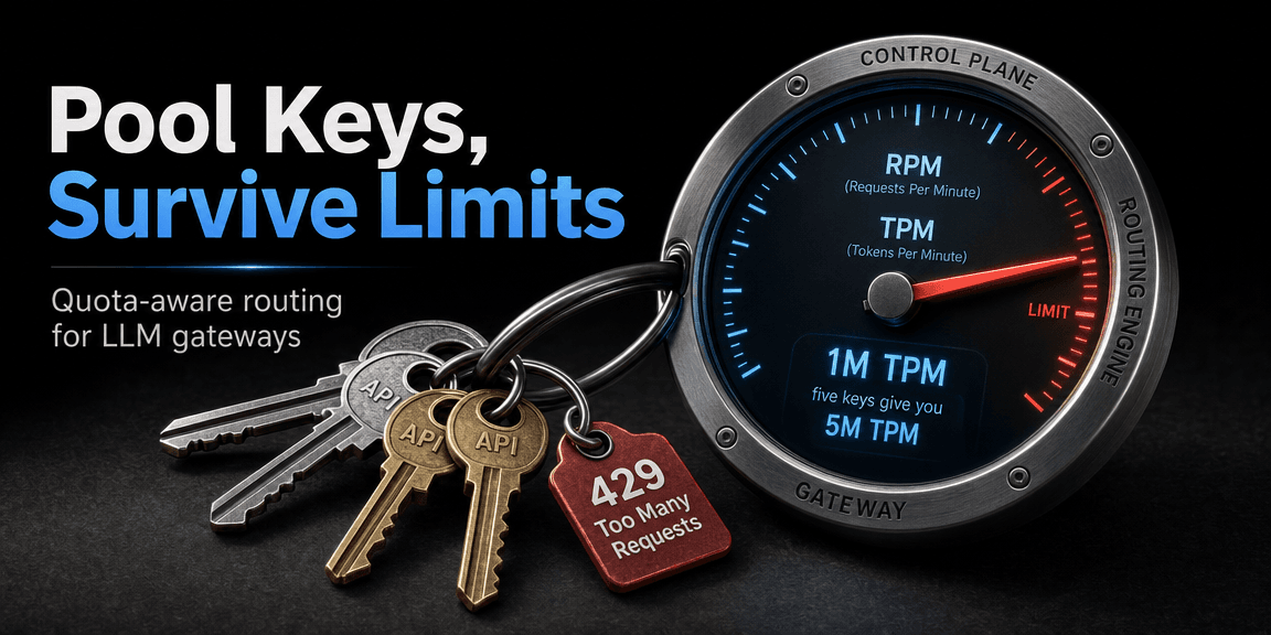 Scaling AI Gateways: How to Pool API Keys and Survive Rate Limits