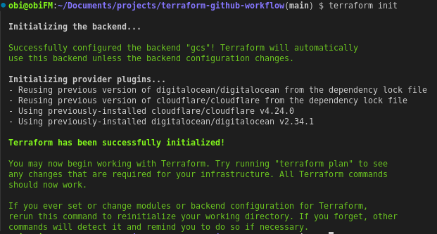 Initialize Remote Backend
